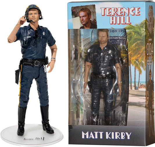 Terence Hill Action Figure "I due superpiedi quasi piatti" Matt Kirby 18 cm