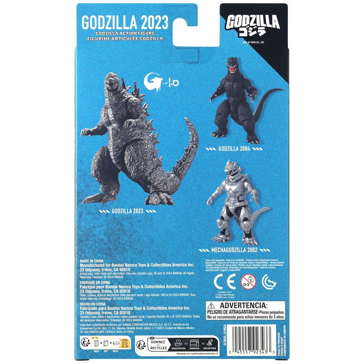 Personaggi d'Azione Bandai GODZILLA 2023 (MINUS ONE)