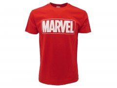MARVEL LOGO T-shirt S red