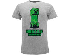 MINECRAFT HOSTILE BEHAVIOUR 9/11 grigia