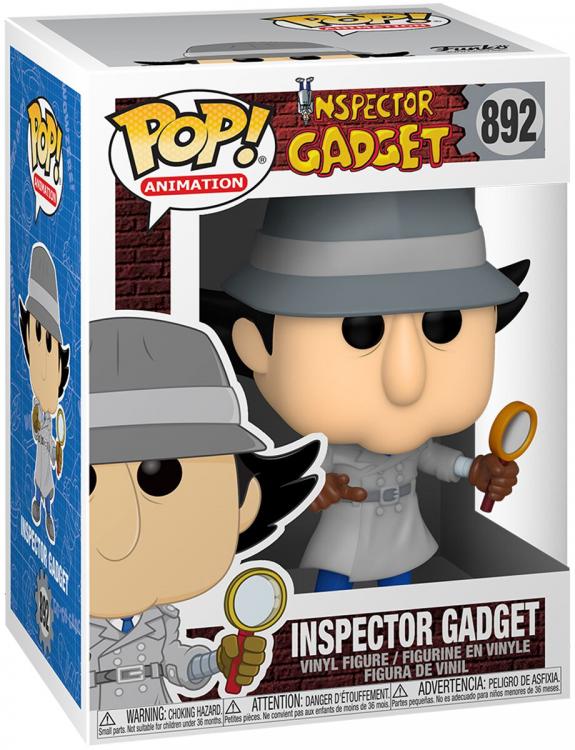 Funko Pop Inspector Gadget 892 Inspector Gadget Limited Edition Chase Vinyl 10cm