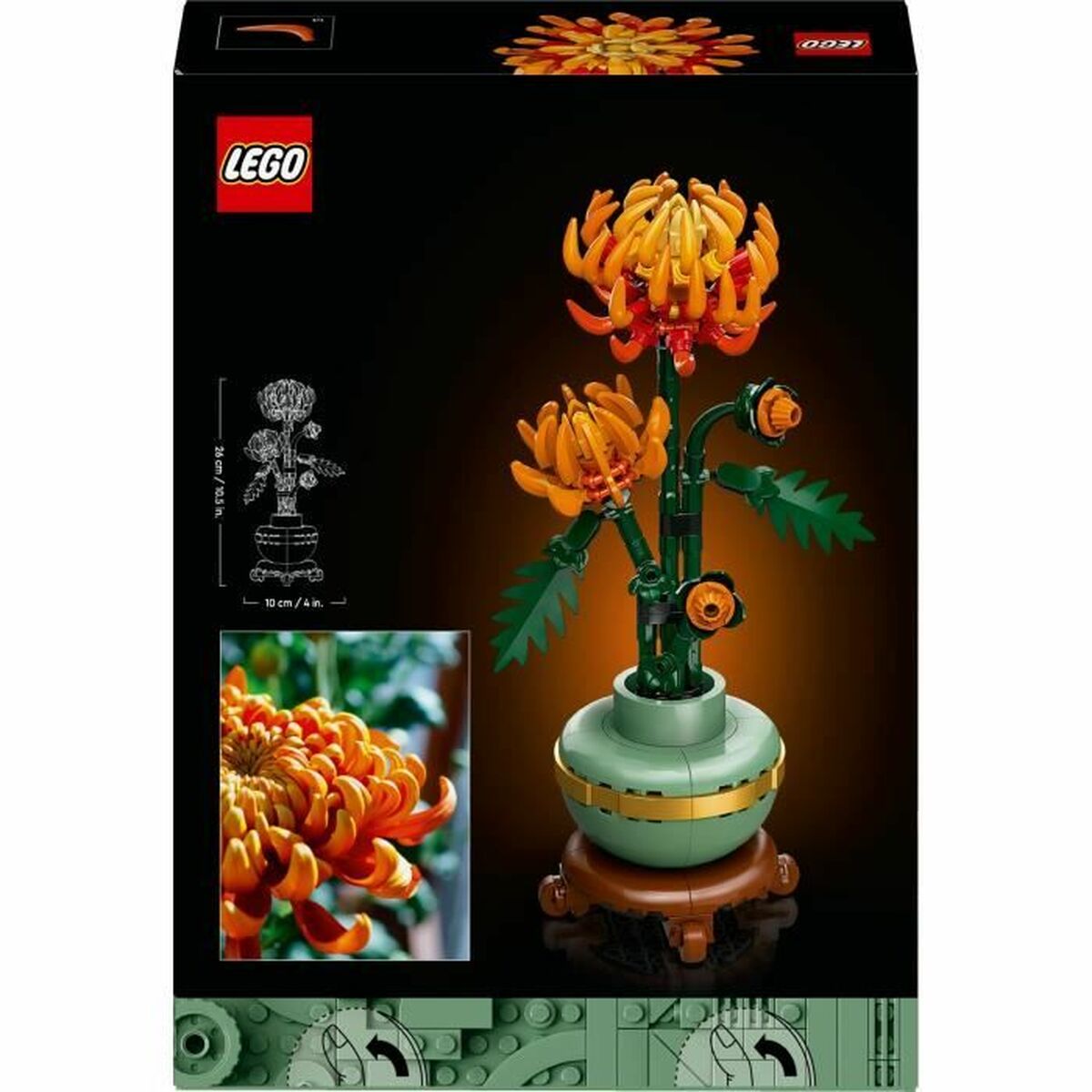 Set di Costruzioni Lego 10368 Chrysanthemum Flower Arrangement mamma