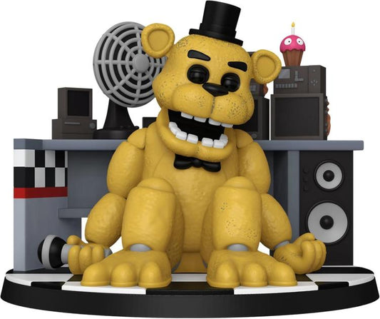 Funko Statua Figure Five Nights At Freddy'S - (Golden Freddy) Big 30Cm Fnaf 10Th