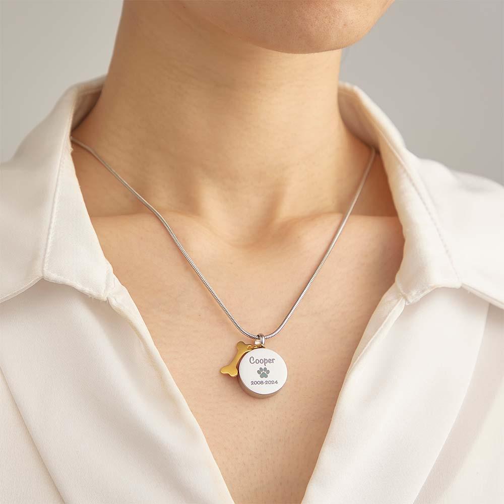 Collana Personalizzata ricordo amico 4 zampe