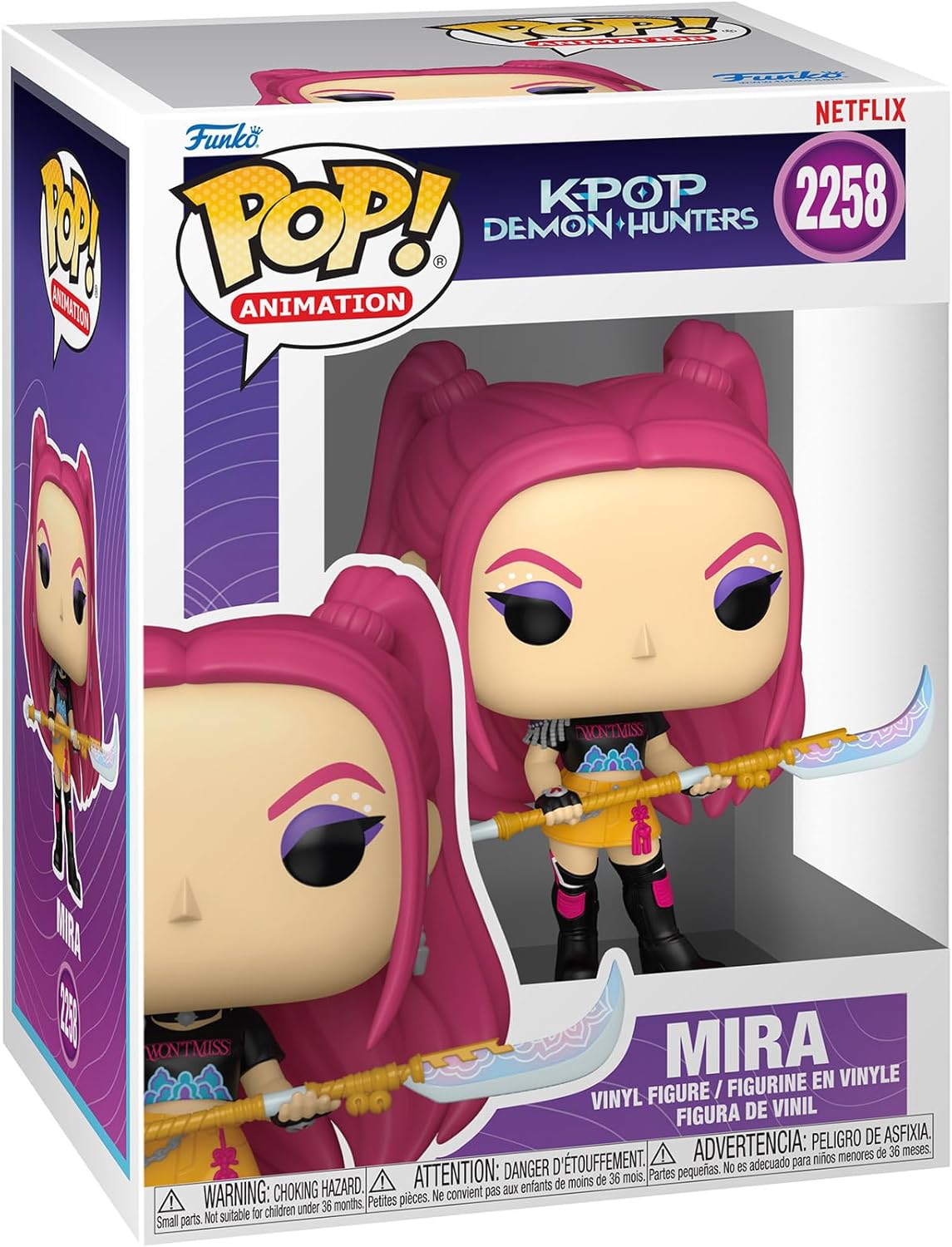 Funko Pop Animation - KPop Demon Hunters (2258) Mira Figure Vinyl 10cm