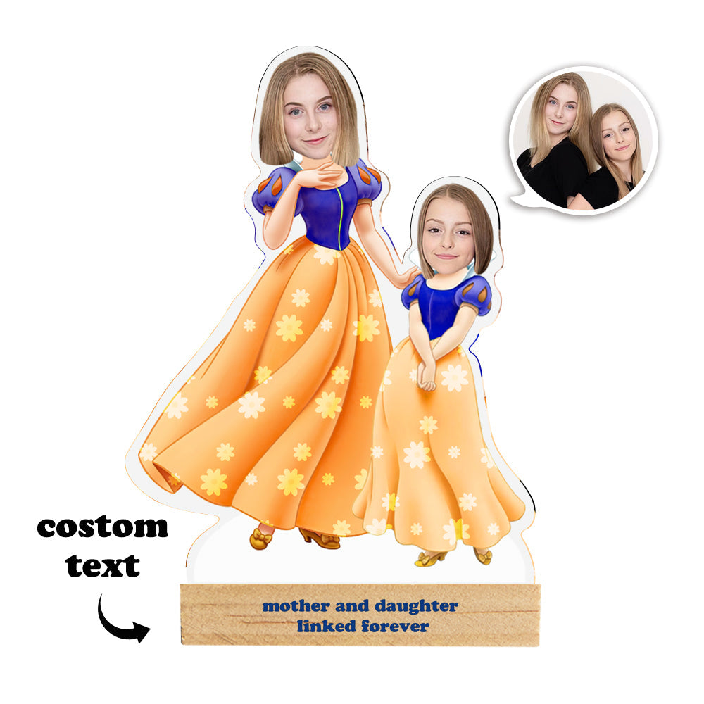 Targa Personalizzata "Princess MiniMe" con foto