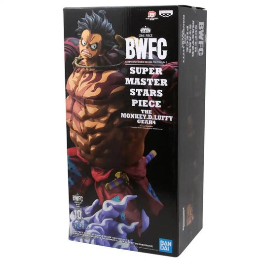 BANPRESTO ONE PIECE BWFC SUPER MASTER STARS MONKEY D.LUFFY GEAR 4 TWO DIMENSIONS