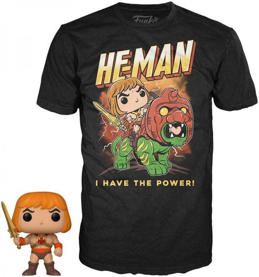 Funko Pop Tees Masters Of The Universe He-Man 991 Special Edition With T-Shirt M - Smart Deal