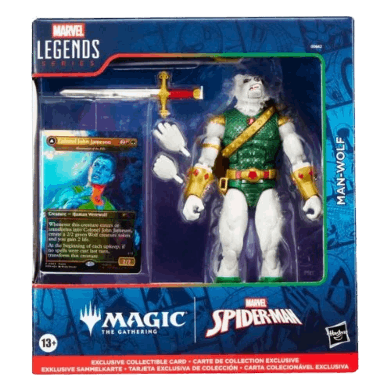 Marvel Classic Legends - Magic: The Gathering Man Wolf - Action Figure 15cm