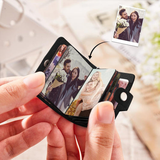 Portachiavi Mini Album Foto Personalizzato Regalo Emozionale per la Mamma