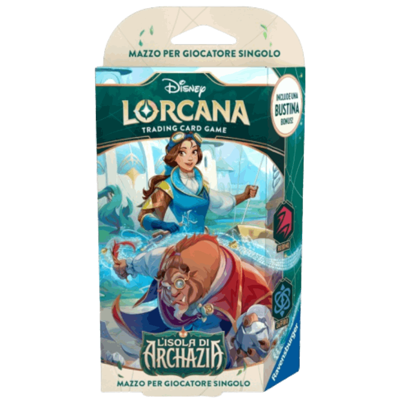Disney Lorcana - L'Isola di Archazia - Starter Deck Rubino/Zaffiro