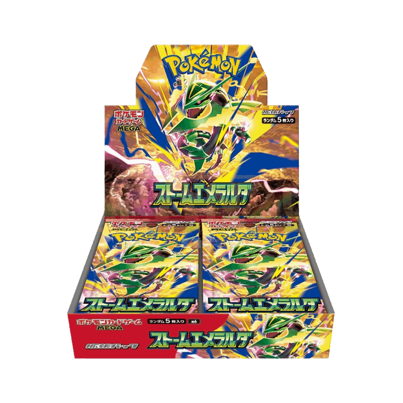 M6 Storm Emeralda Booster Box Japanese Pokemon Card