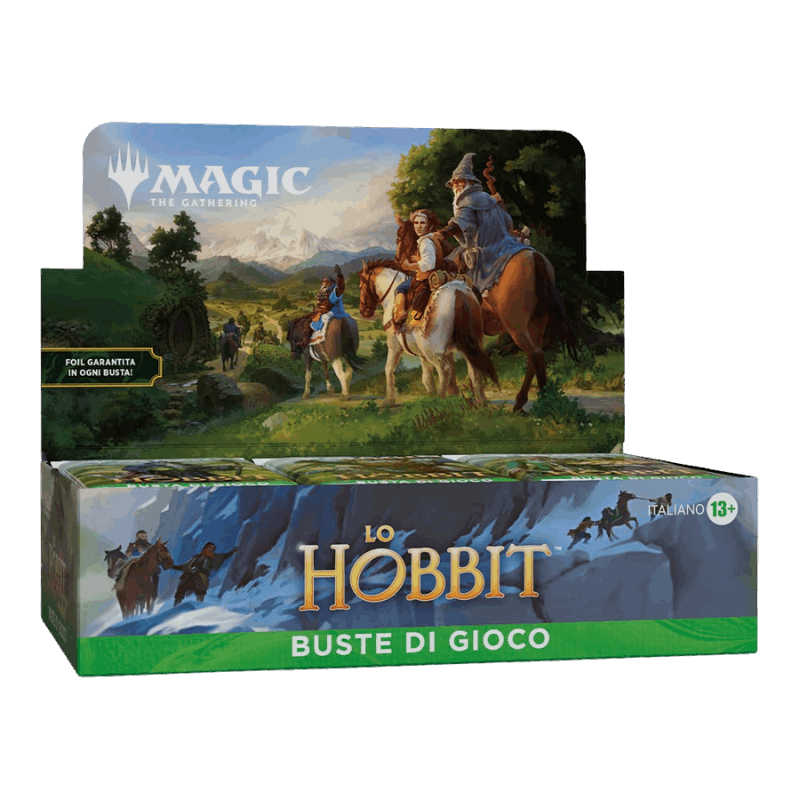 Magic: The Gathering – Lo Hobbit Play Booster Box (30 Bustine) – Edizione Italiana
