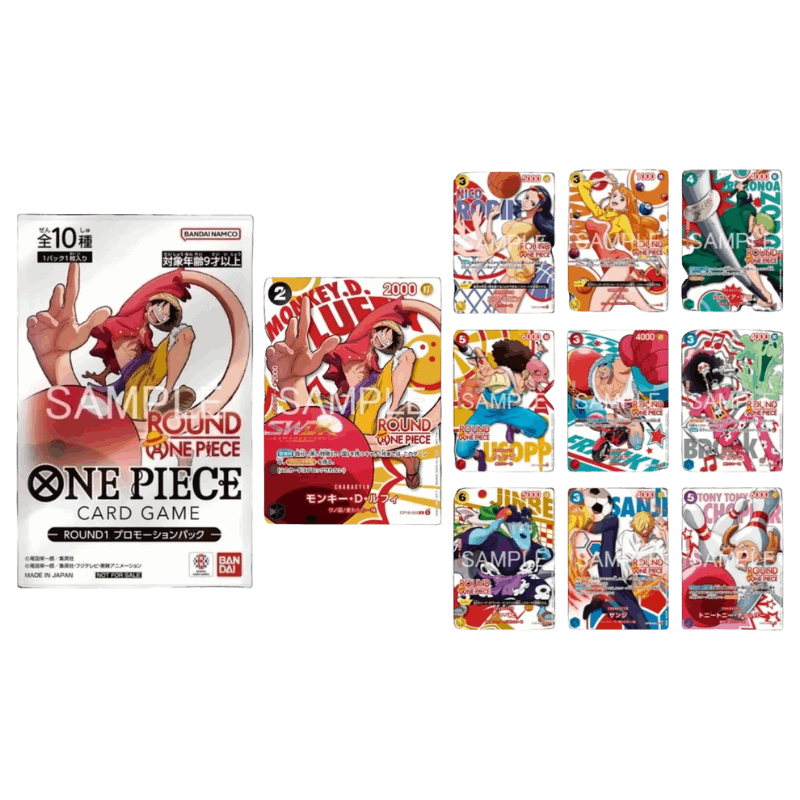One Piece Card Game - Round 1 Promo Pack