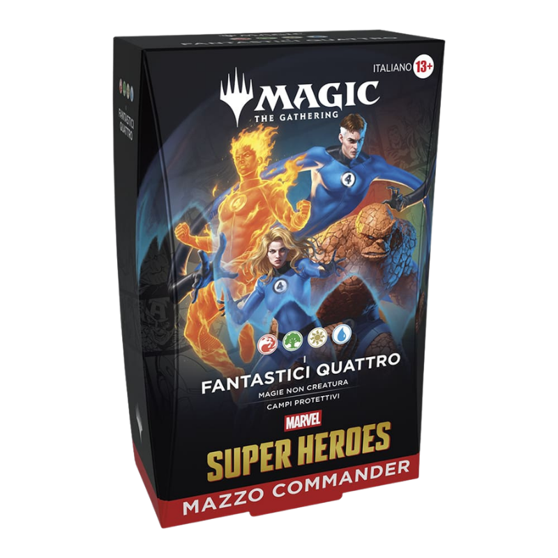 Magic Marvel Super Heroes Commander deck I Fantasici Quattro ITA