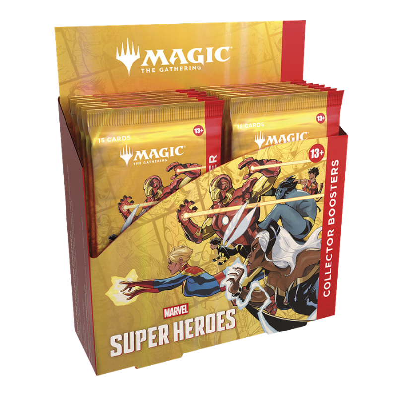 Magic Marvel Super Heroes Collector Booster box 12 bustine ENG