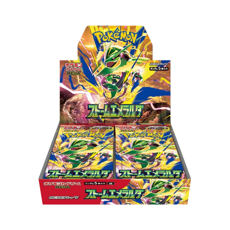 M6 Storm Emeralda Booster Box Japanese Pokemon Card