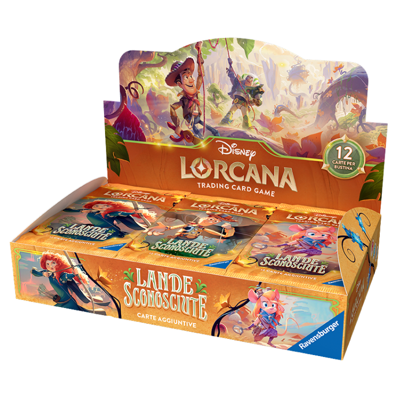 Lorcana - Box 24 Buste - Lande Sconosciute - Ita