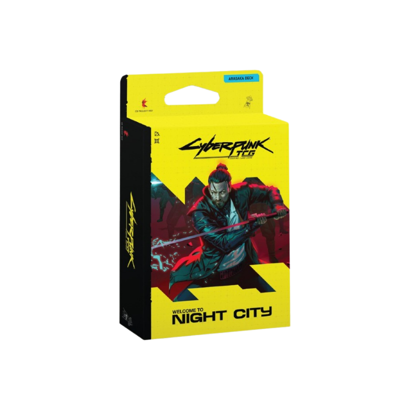 Cyberpunk Tcg - Welcome To Night City - Starter Deck - Embracing Power - Eng