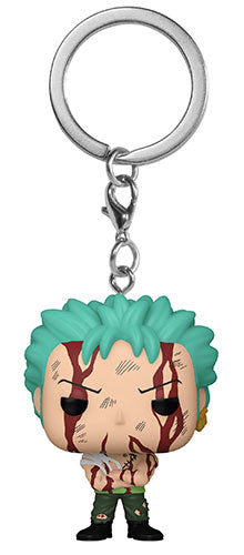 Funko Pop ! Animation - One Piece Roronoa Zoro W/Blood 4Cm Keychain Portachiavi - Smart Deal