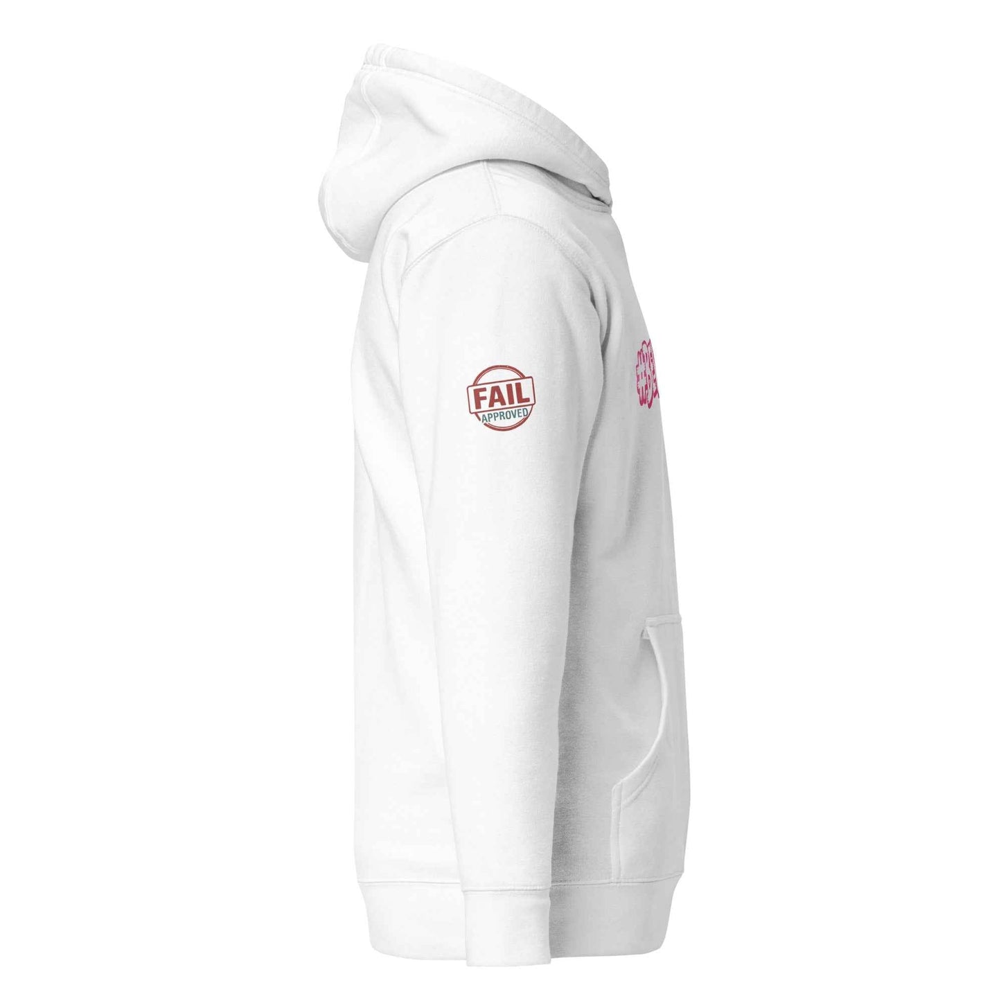 Felpa con Cappuccio Streetwear #BEWRONG 🔴 | FAIL – Comfort, Stile & Coraggio di Sbagliare