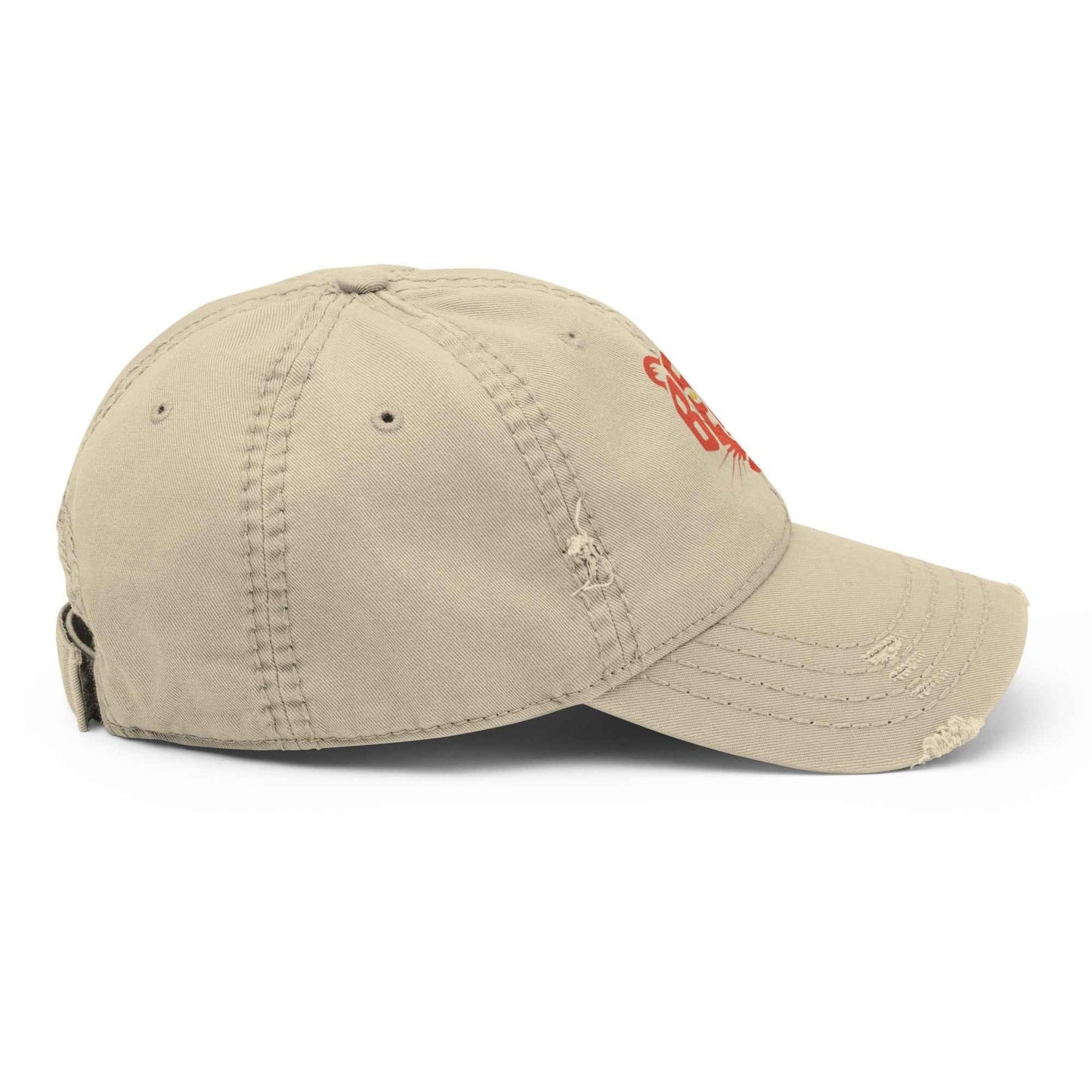 Cappellino Believe Vissuto | Distressed Dad Hat con Stile Autentico
