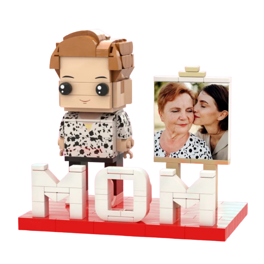 Statuetta Mattoncini Personalizzata da Foto: Il Regalo Unico per la Festa della Mamma