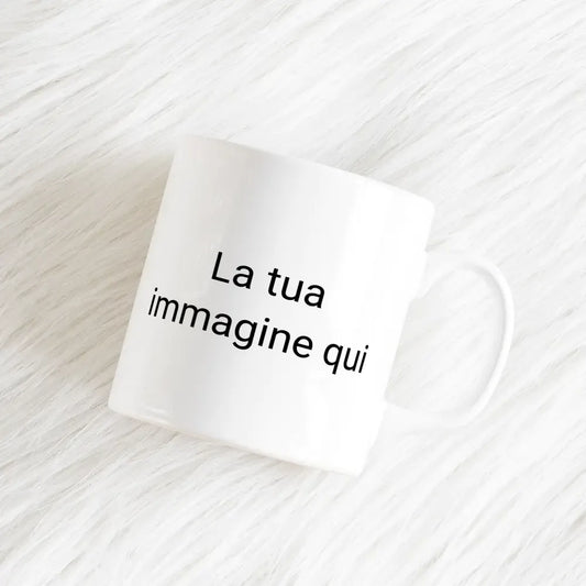 Tazza con immagine o foto personalizzata