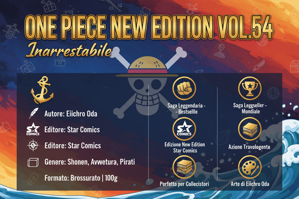 One Piece New Ed. 54 di Eiichiro Oda