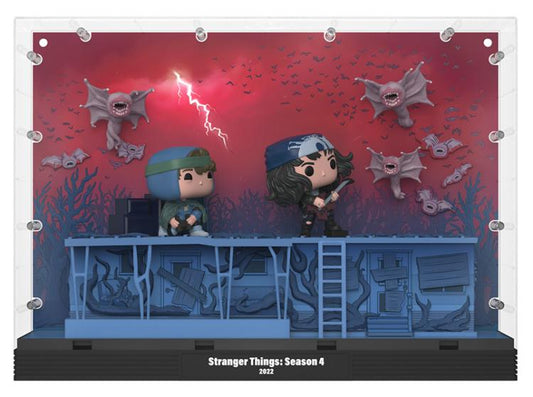 Funko Pop ! Moments Stranger Things Phase Three (05) Dustin/Eddie/Demobat Figure - Smart Deal