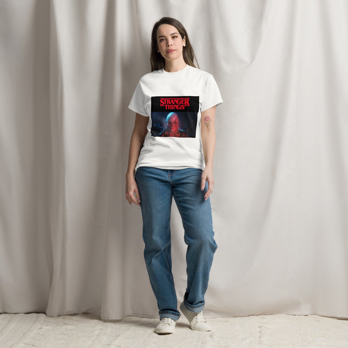 T-shirt classica unisex - Stranger Thing Skull