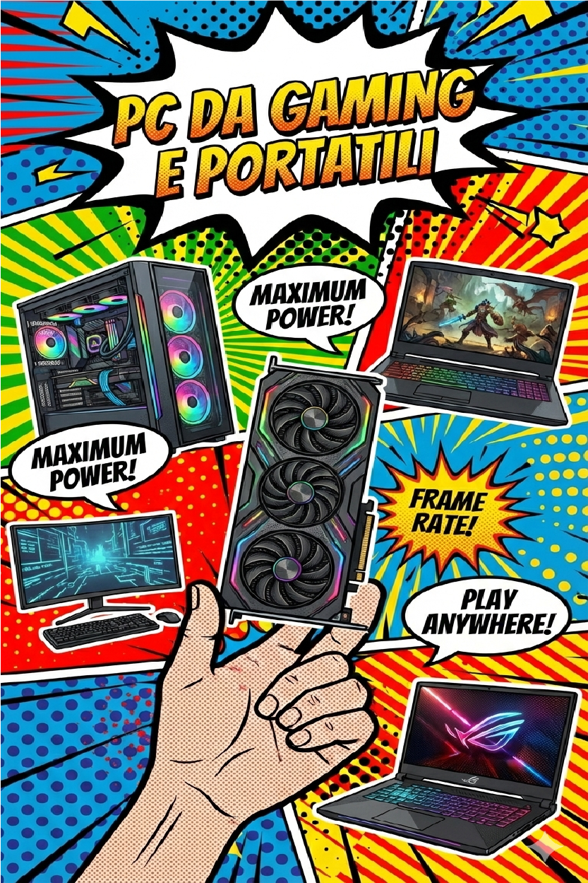 Pc gaming e portatili