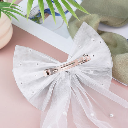 Fiocco Velo Sposa Personalizzato Nome Perle Accessorio Addio al Nubilato
