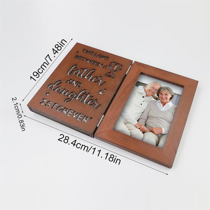 Cornice foto personalizzata con dedica regalo mamma papà S. Valentino nonni