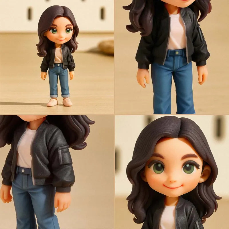 Mini Me 3D – La Tua Statuina Personalizzata da Scrivania - idea regalo Lui Lei Mamma Papà Nonni Animali domestici