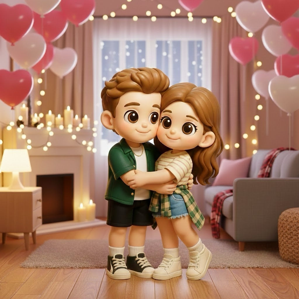 Mini Me 3D – La Tua Statuina Personalizzata da Scrivania - idea regalo Lui Lei Mamma Papà Nonni Animali domestici