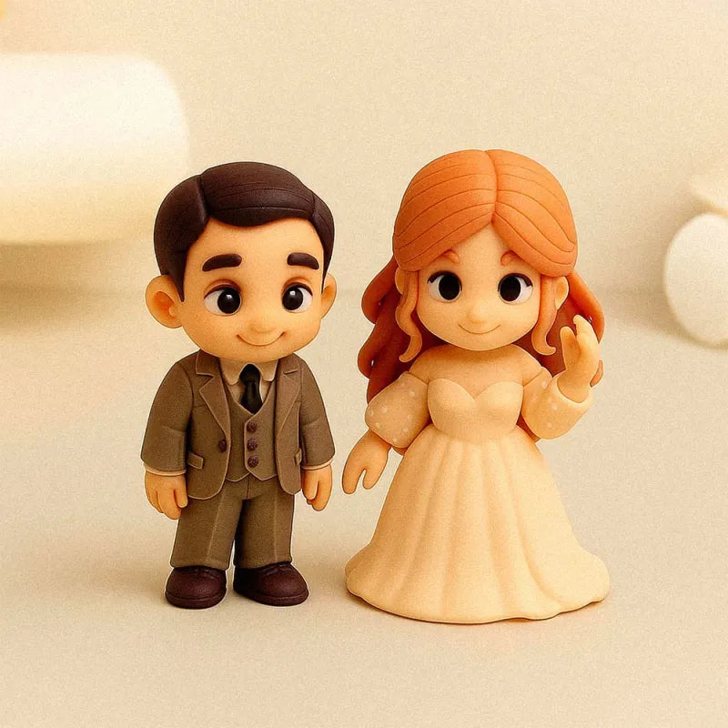 Mini Me 3D – La Tua Statuina Personalizzata da Scrivania - idea regalo Lui Lei Mamma Papà Nonni Animali domestici