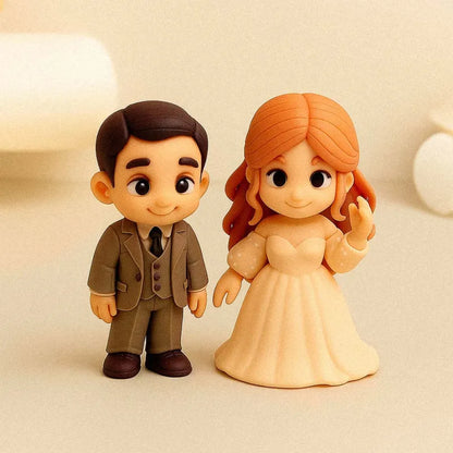 Mini Me 3D – La Tua Statuina Personalizzata da Scrivania - idea regalo Lui Lei Mamma Papà Nonni Animali domestici