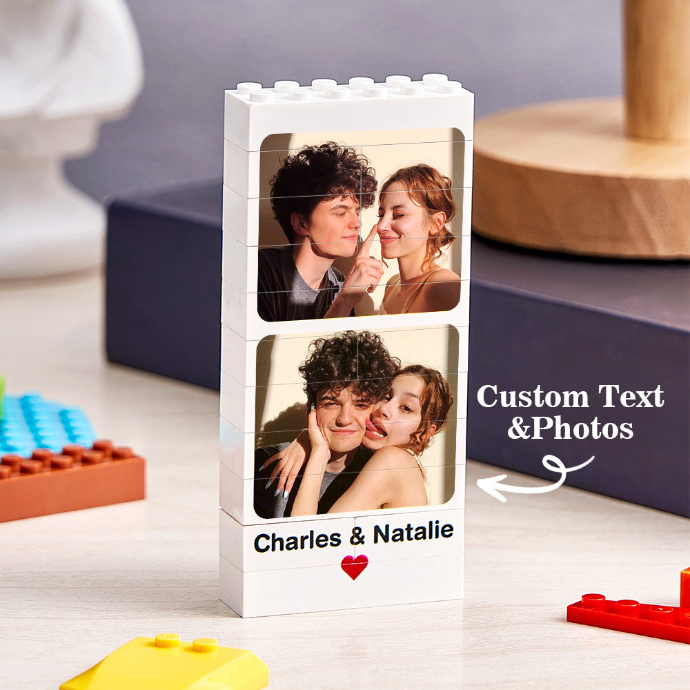 Puzzle di Mattoncini Personalizzato con Foto – Il Regalo Romantico Perfetto papà