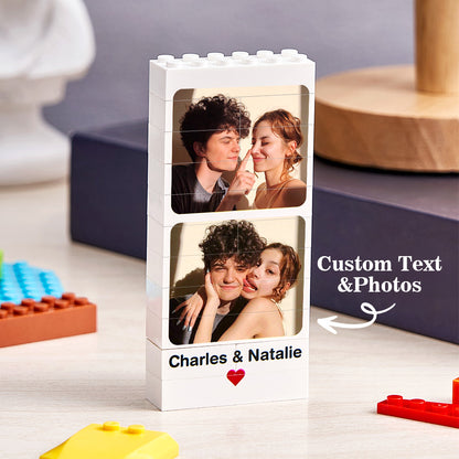 Puzzle di Mattoncini Personalizzato con Foto – Il Regalo Romantico Perfetto papà