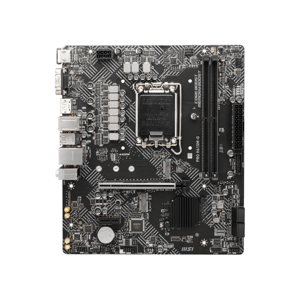 MSI MB H610, PRO H610M-G DDR5, LGA 1700, 2DDR5,1PCI-Ex16,1PCI-Ex1,2M.2, 4SATA3 [PRO H610M-G]