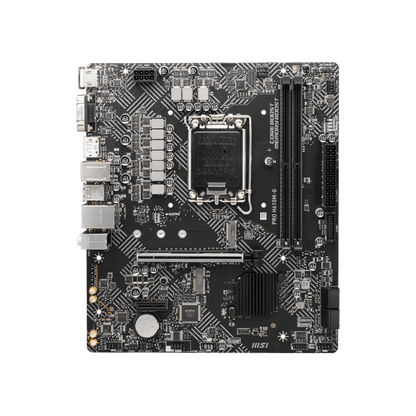 MSI MB H610, PRO H610M-G DDR5, LGA 1700, 2DDR5,1PCI-Ex16,1PCI-Ex1,2M.2, 4SATA3 [PRO H610M-G]