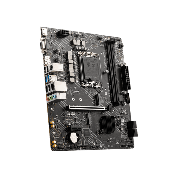 MSI MB H610, PRO H610M-G DDR5, LGA 1700, 2DDR5,1PCI-Ex16,1PCI-Ex1,2M.2, 4SATA3 [PRO H610M-G]
