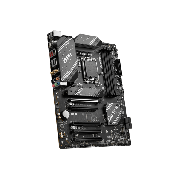 MSI MB B760, B760 GAMING PLUS WIFI, LGA 1700, 4DDR5, 5PCI-Ex16, 3M.2, 4SATA3, MATX [B760 GAMING PLUS WIF]