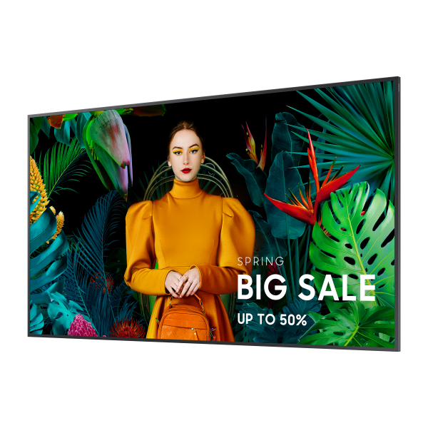 Samsung QB43C Pannello piatto per segnaletica digitale 109,2 cm (43") LCD Wi-Fi 350 cd/m 4K Ultra HD Nero Processore integrato Tizen 7.0 16/7 [LH43QBCEBGCXEN]