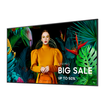 Samsung QB43C Pannello piatto per segnaletica digitale 109,2 cm (43") LCD Wi-Fi 350 cd/m 4K Ultra HD Nero Processore integrato Tizen 7.0 16/7 [LH43QBCEBGCXEN]