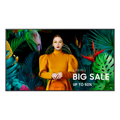 Samsung QB43C Pannello piatto per segnaletica digitale 109,2 cm (43") LCD Wi-Fi 350 cd/m 4K Ultra HD Nero Processore integrato Tizen 7.0 16/7 [LH43QBCEBGCXEN]