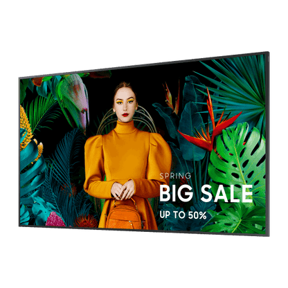 Samsung QB65C Pannello piatto per segnaletica digitale 165,1 cm (65") LCD Wi-Fi 350 cd/m 4K Ultra HD Nero Processore integrato Tizen 7.0 16/7 [LH65QBCEBGCXEN]
