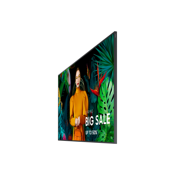 Samsung QH55C Pannello piatto per segnaletica digitale 139,7 cm (55") LCD Wi-Fi 700 cd/m 4K Ultra HD Nero Processore integrato Tizen 24/7 [LH55QHCEBGCXEN]