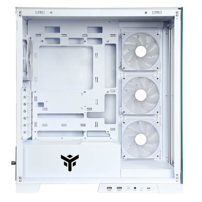 ITEK CASE SHOWBUI 45W - GAMING TOWER, ATX, 4X12CM ARGB FAN, 2XUSB3, TYPE-C, SIDE FRONT PANEL TE [ITGCASB45W]